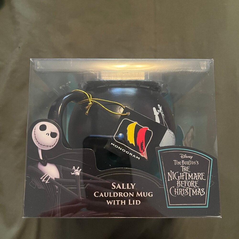 Disney’s The Nightmare Before Christmas Sally Cauldron Mug with Lid - Brand New - Picture 2 of 6